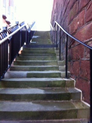 The Northgate steps 2